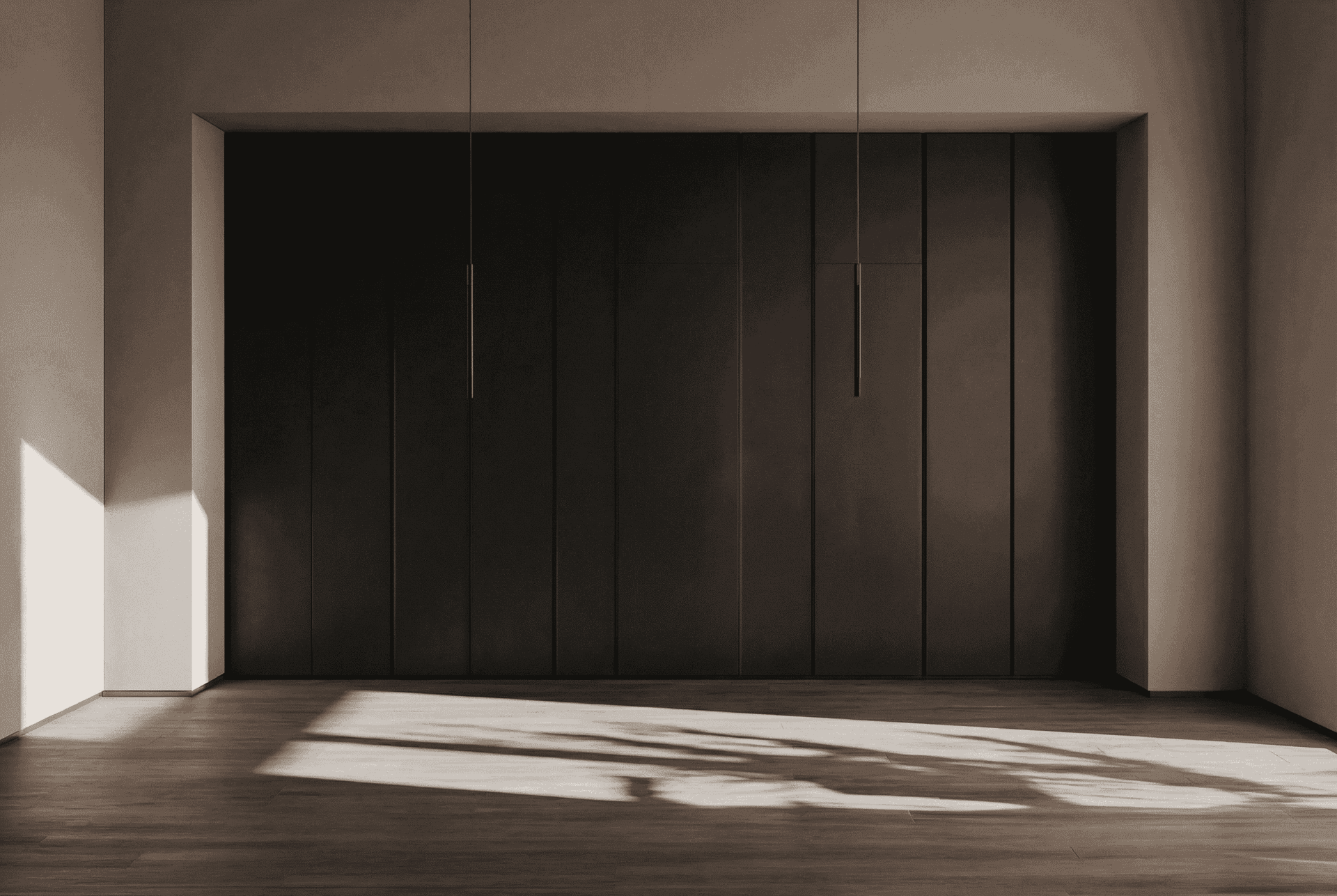 Minimalist architectural interior