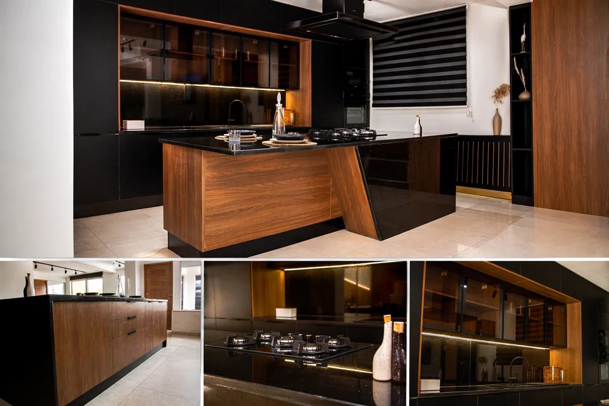 Cuisine Astrale BM Wood entre style architectural et fonctionnalite