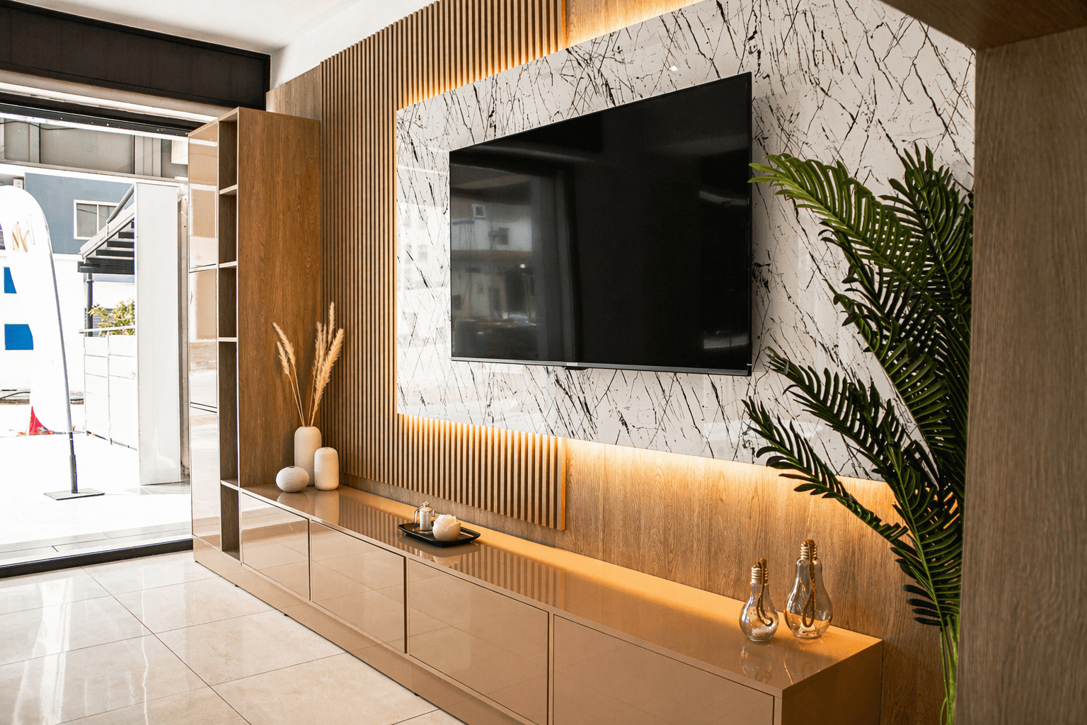 Habillage mural Nova Wood