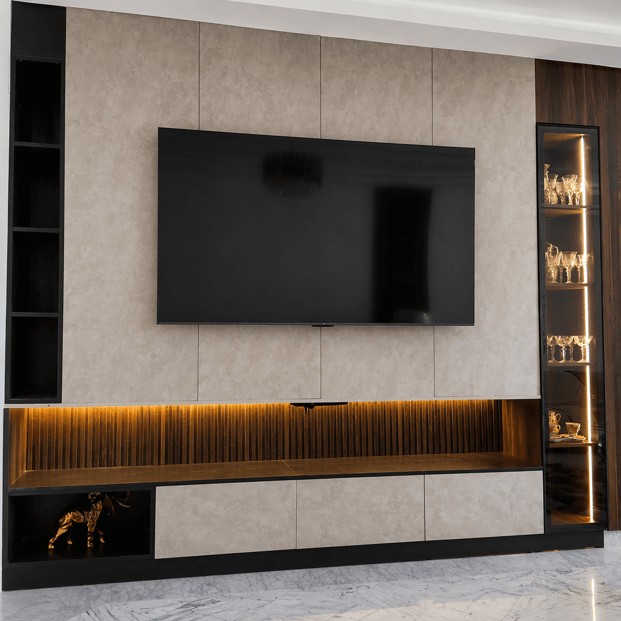 Habillage mural Stone Wood