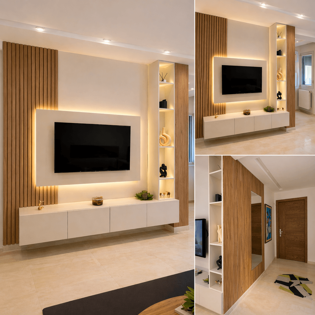 Habillage mural Light Frame